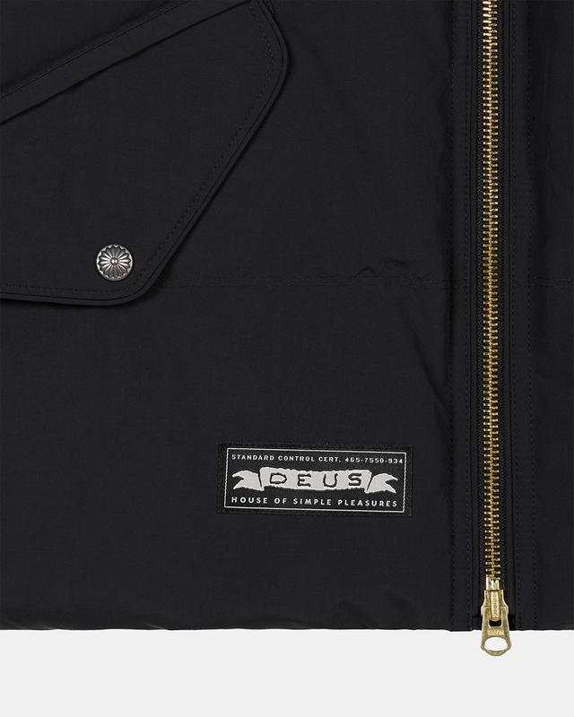 Noodle Down Puffer - Black