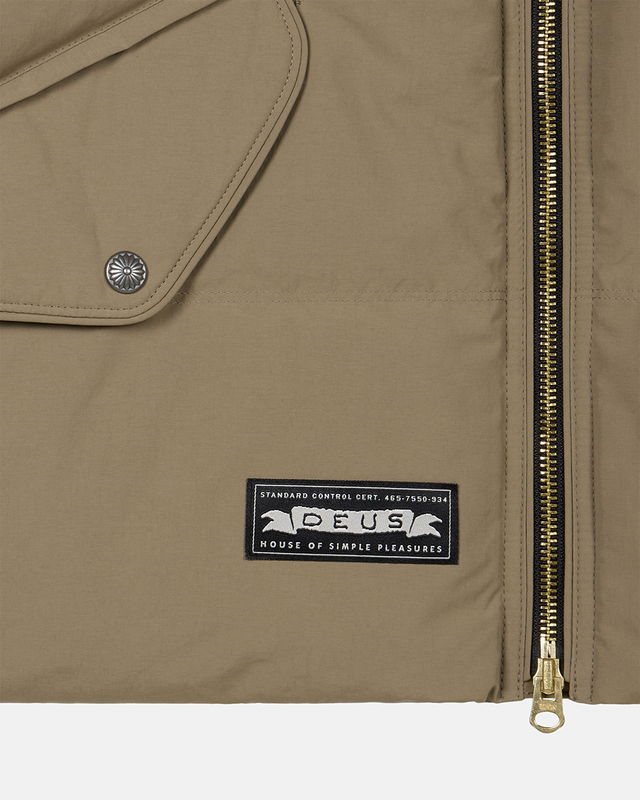Noodle Down Puffer - Brown