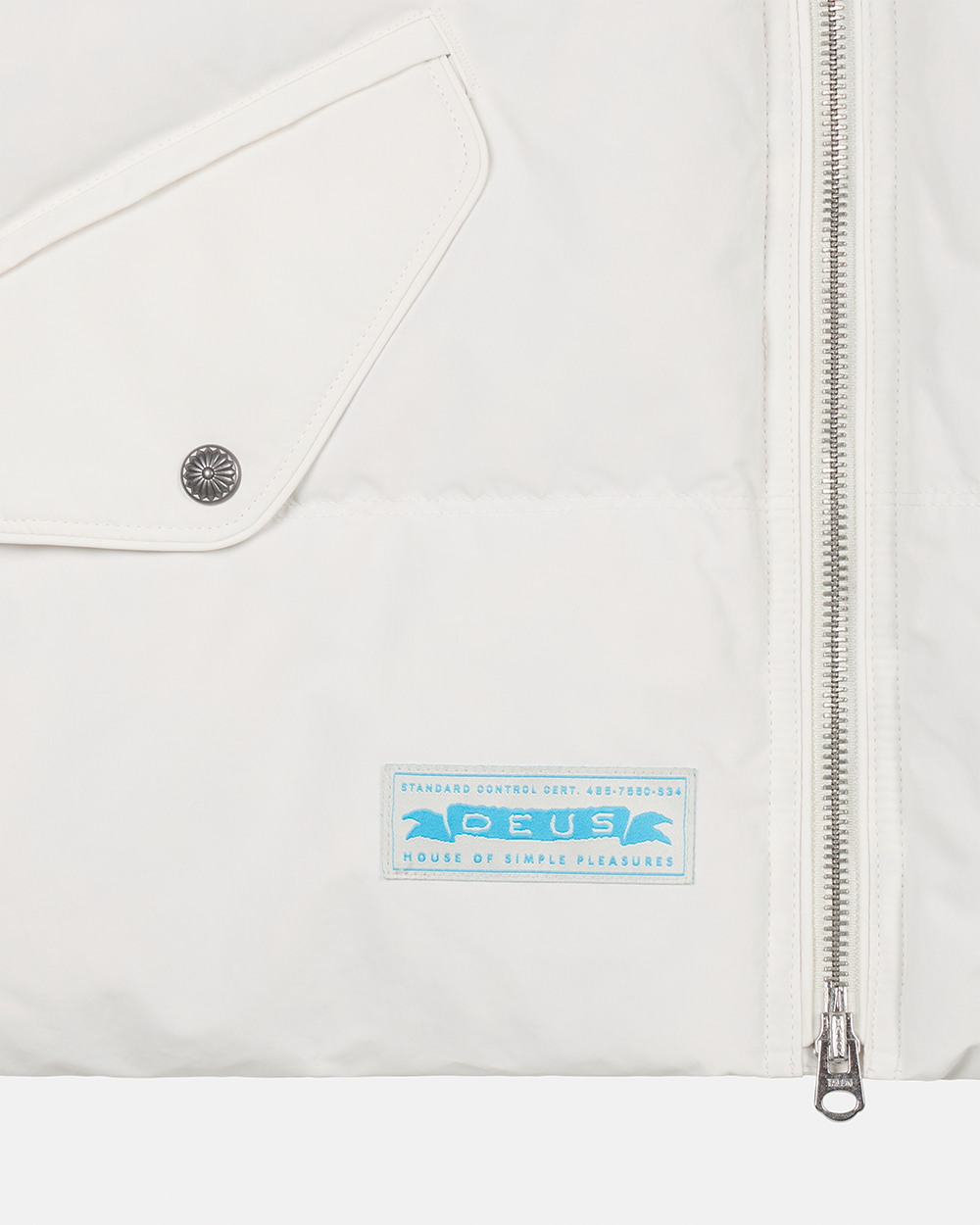 Deus Noodle Down Puffer Ivory
