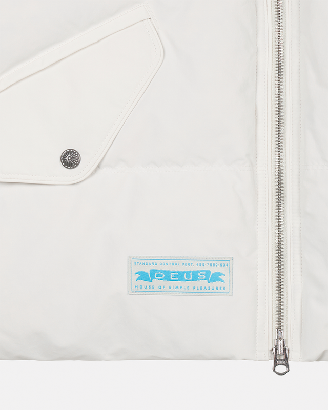 Deus Noodle Down Puffer Ivory