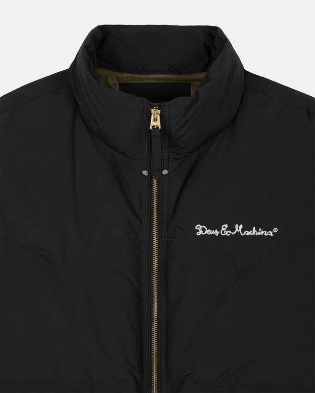 Noodle Down Puffer - Black