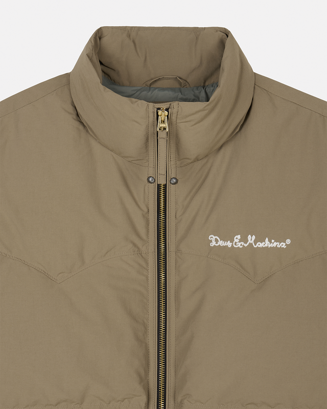 Noodle Down Puffer - Brown