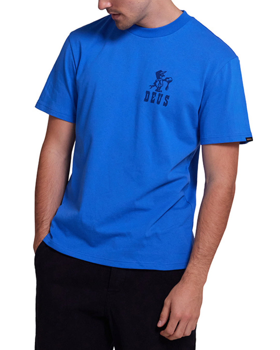 OldTownTee.FrenchBlue|Model