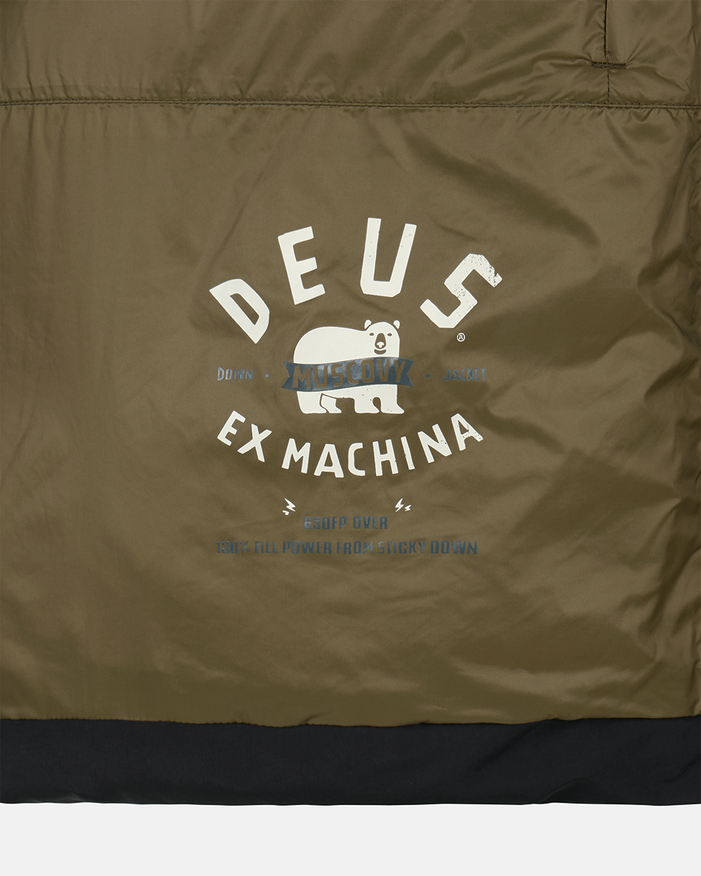 Deus Noodle Down Puffer Black