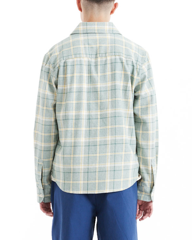Vacay Check Shirt - Tendril Green
