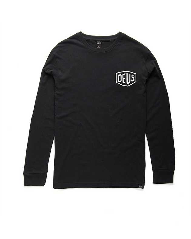 Deus Tokyo Ls Tee Black