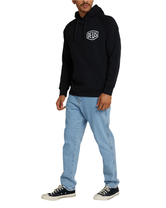 Camperdown Address Hoodie - Black