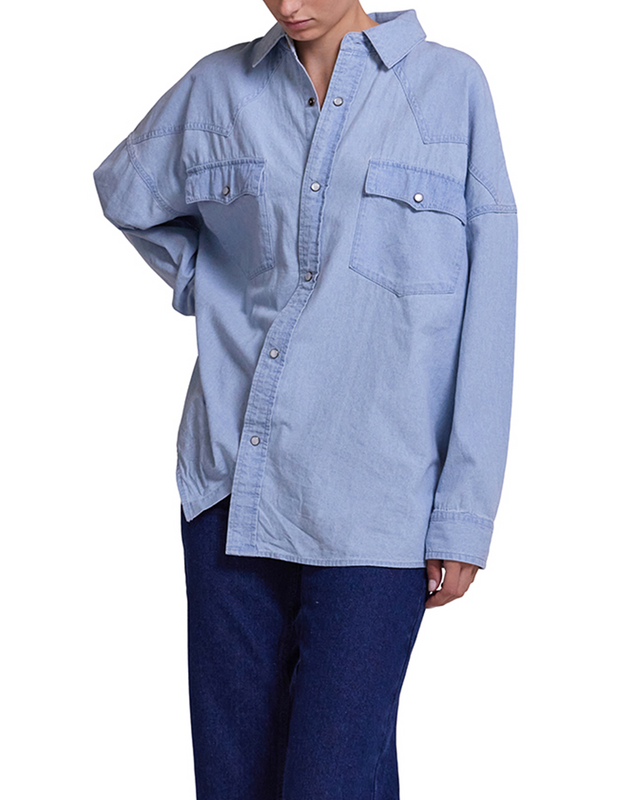 Wenders Shirt - Light Wash Chambray