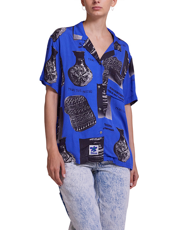 Impermanence Short Sleeve Shirt - Ghosted Web