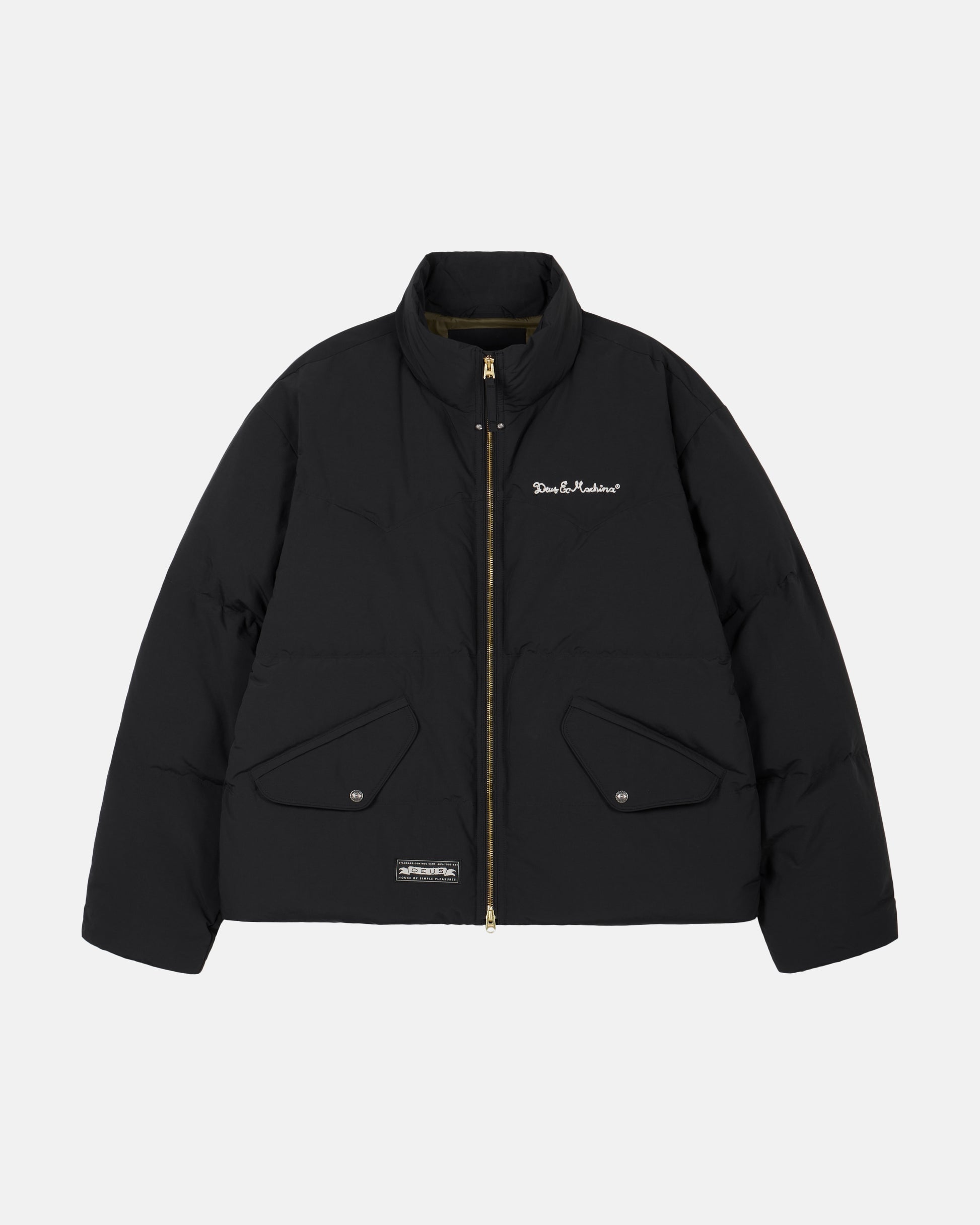 Deus Noodle Down Puffer Black