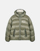 Deus Shield Hoodie Down Jacket Khaki