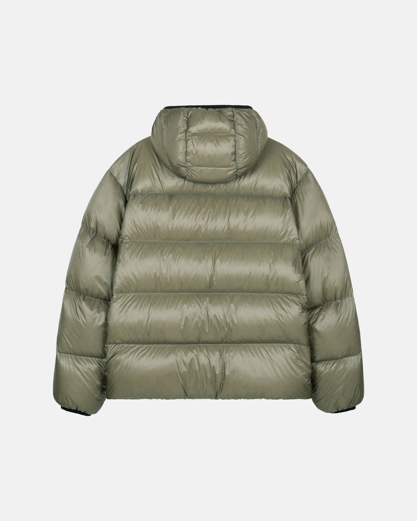 Deus Shield Hoodie Down Jacket Khaki