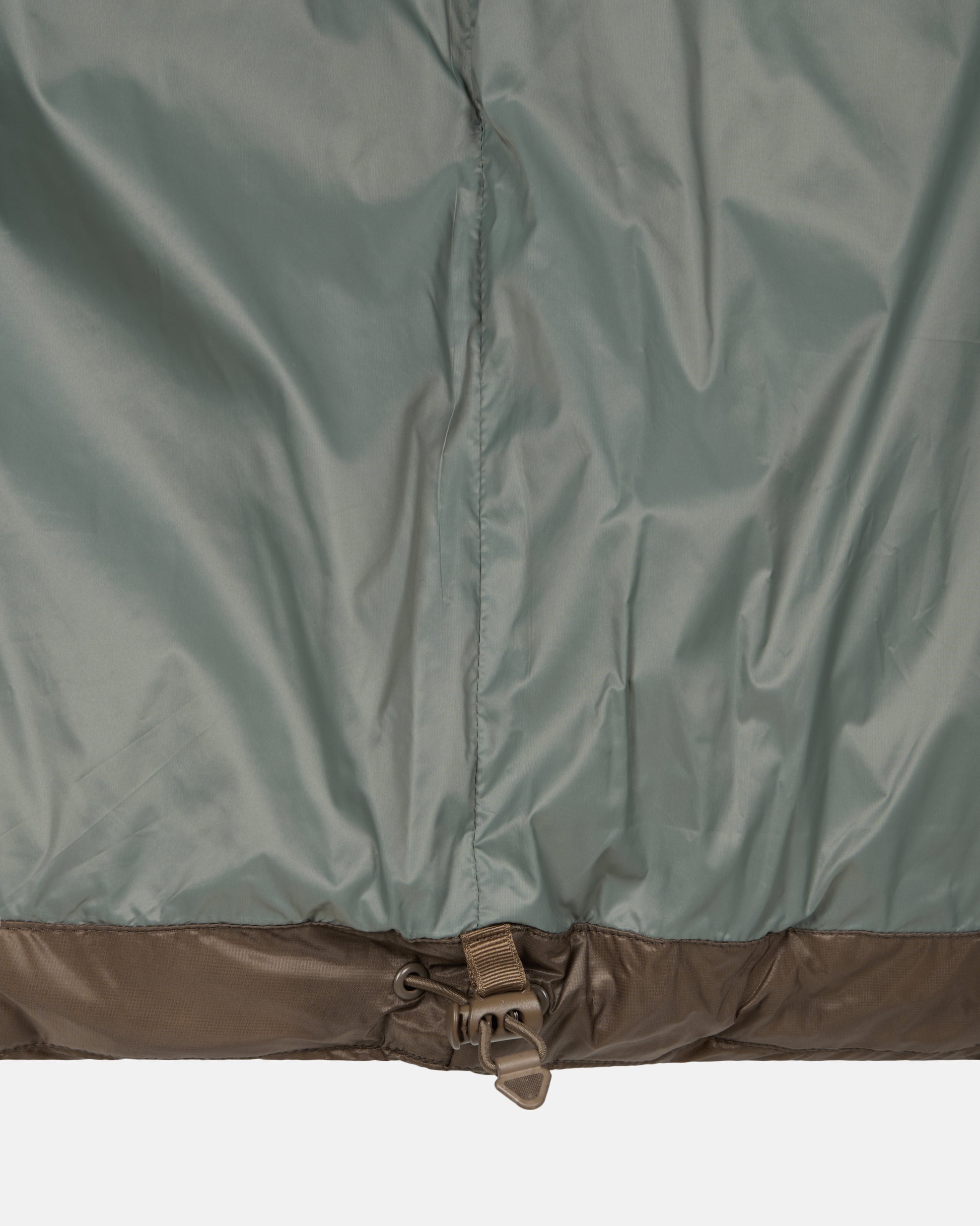 Deus Shield Hoodie Down Jacket Brown