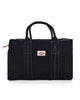 D261MBG357-CanvasDuffleBag-Black|Flatlay