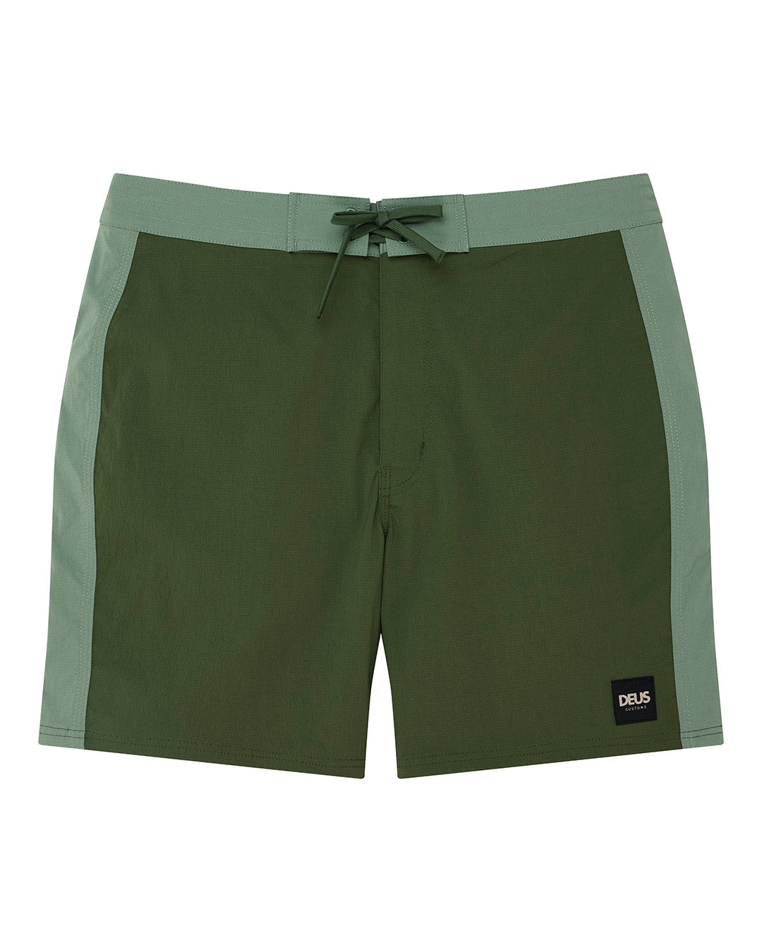 D261MBS510-RicosBoardShort-Pine|Flatlay