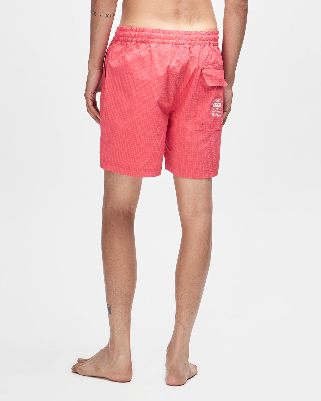 D261MBS511-ServiceSwimShort-MelonRed|Model