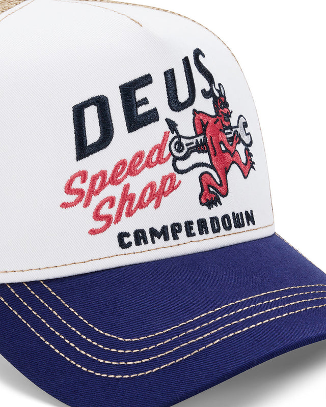 Dogleg Trucker - Dirty White