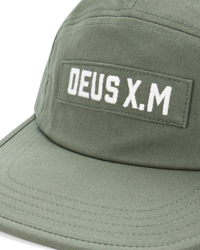 Power 5 Panel Cap - Pine Green