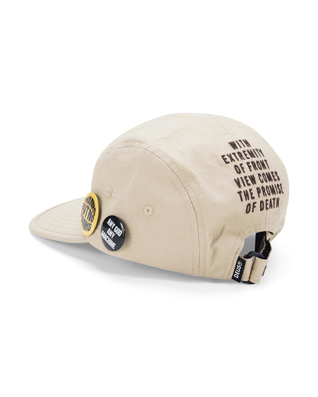 D261MHA337-Power-5-Panel-Cap-Safari|Flatlay