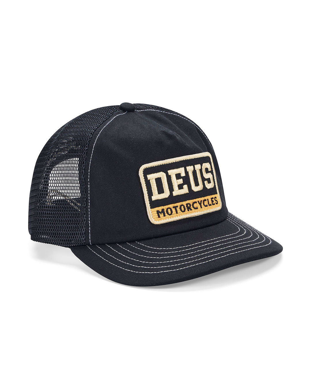 D261MHA338-Malden-Trucker-Black|Flatlay