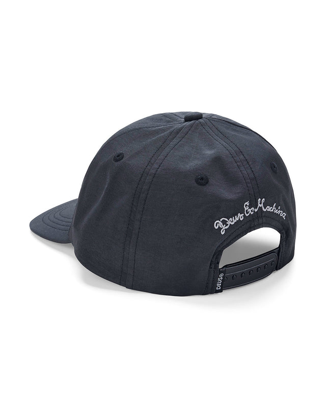 D261MHA551-Shield-Nylon-Cap-Black