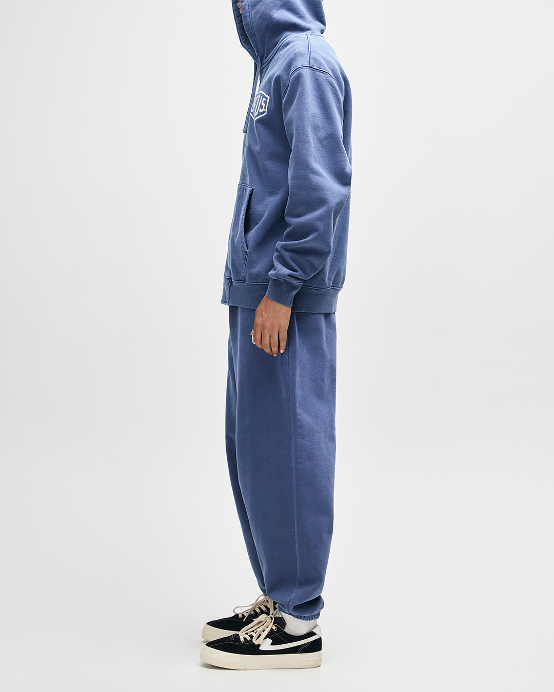 Shield Garment Dyed Zip Hoodie