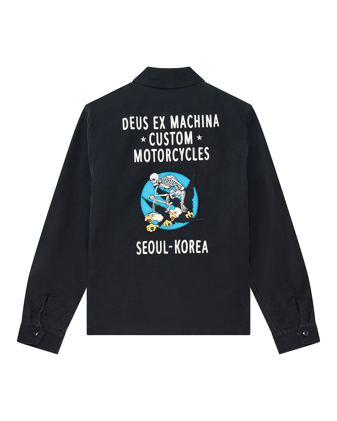 Jackets | Deus Ex Machina | Fugazi Souvenir Jacket - Black – (UK