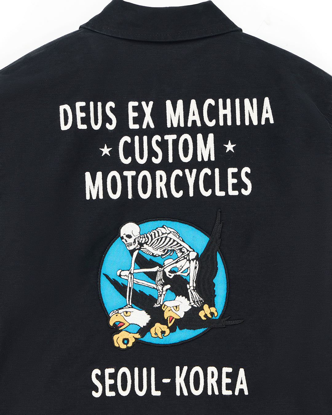 Jackets | Deus Ex Machina | Fugazi Souvenir Jacket - Black – (UK