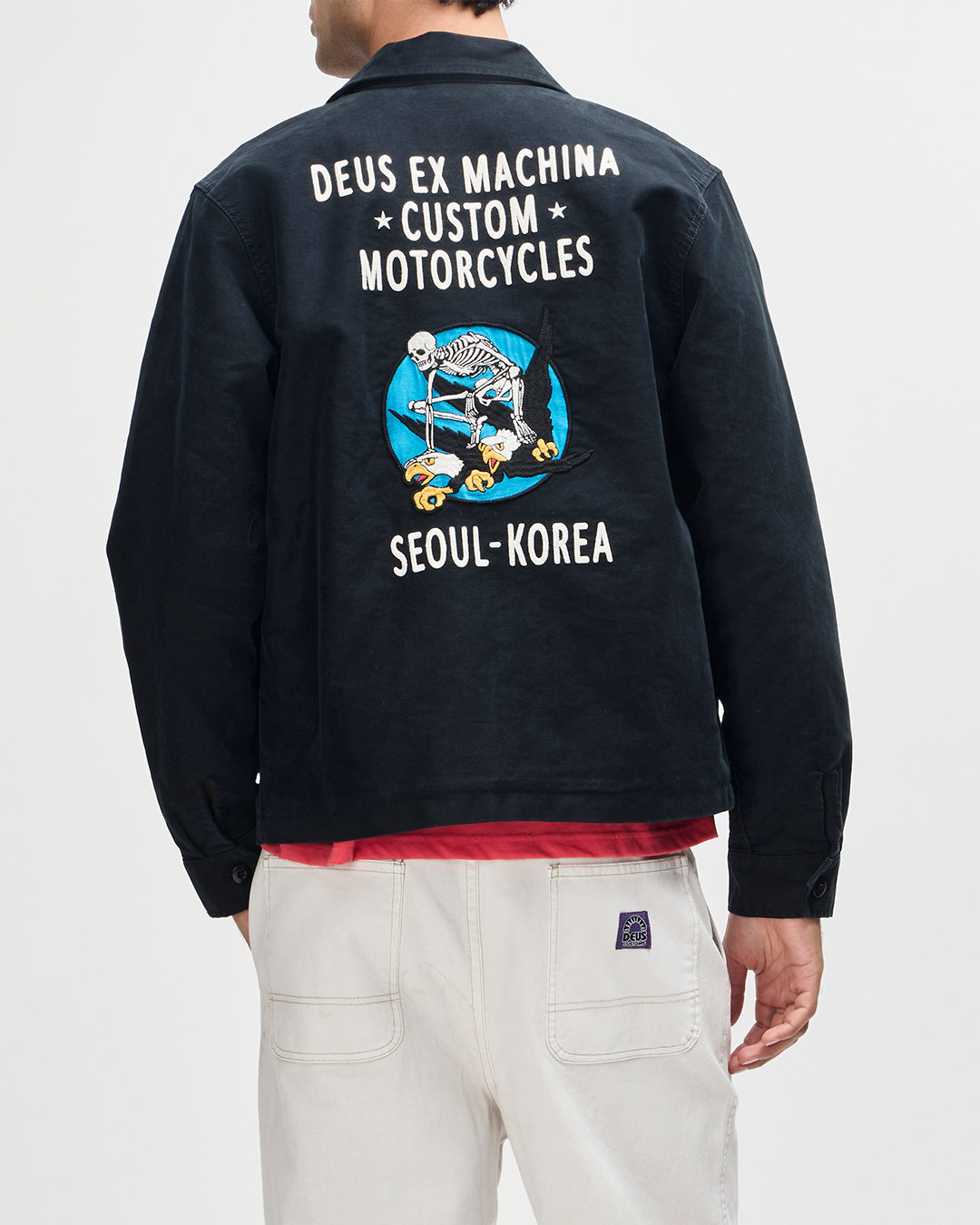 Jackets | Deus Ex Machina | Fugazi Souvenir Jacket - Black – (UK