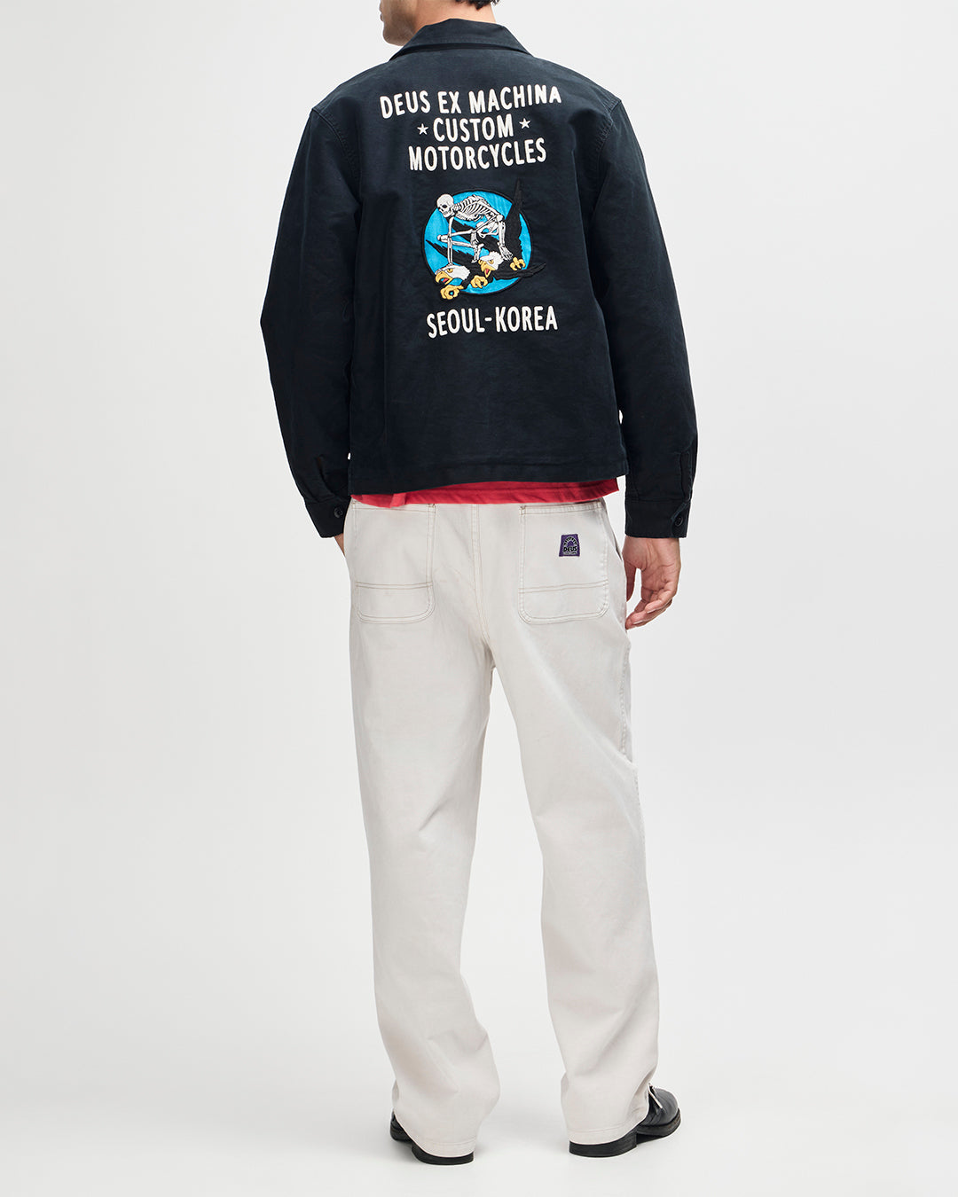 Jackets | Deus Ex Machina | Fugazi Souvenir Jacket - Black – (UK