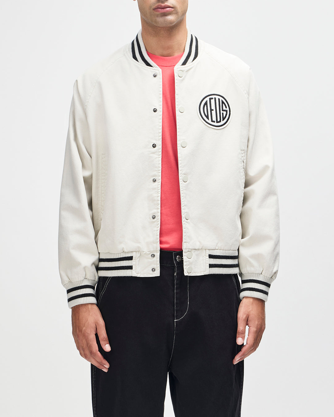 D261MJK387-LibertyJacket-DirtyWhite|Model