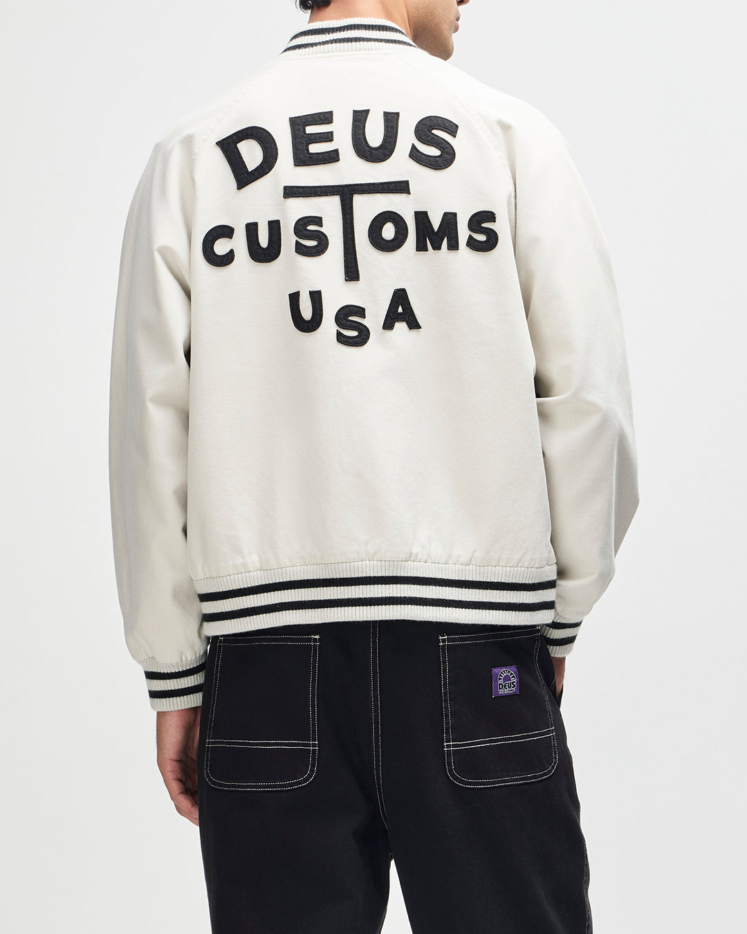 D261MJK387-LibertyJacket-DirtyWhite|Model