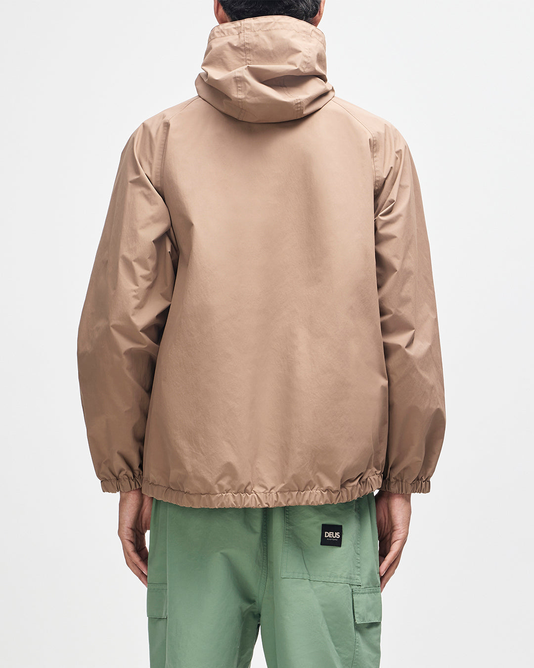 Jackets | Deus Ex Machina | Dawny Waterproof Anorak - Camel Brown