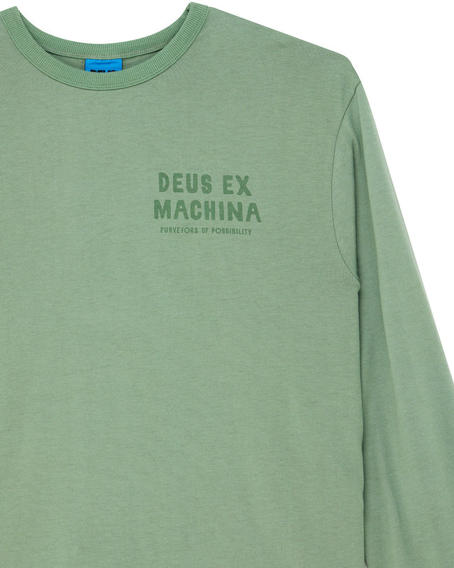 Kumbaya Long Sleeve Tee - Loden Frost Green