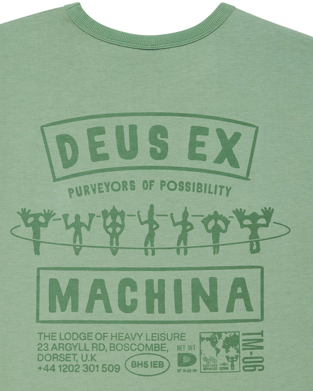 Kumbaya Long Sleeve Tee - Loden Frost Green