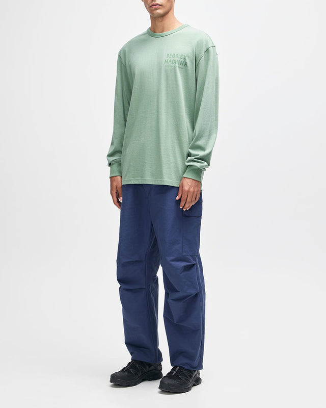 Kumbaya Long Sleeve Tee - Loden Frost Green