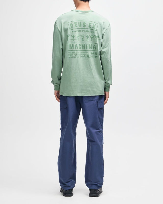 Kumbaya Long Sleeve Tee - Loden Frost Green