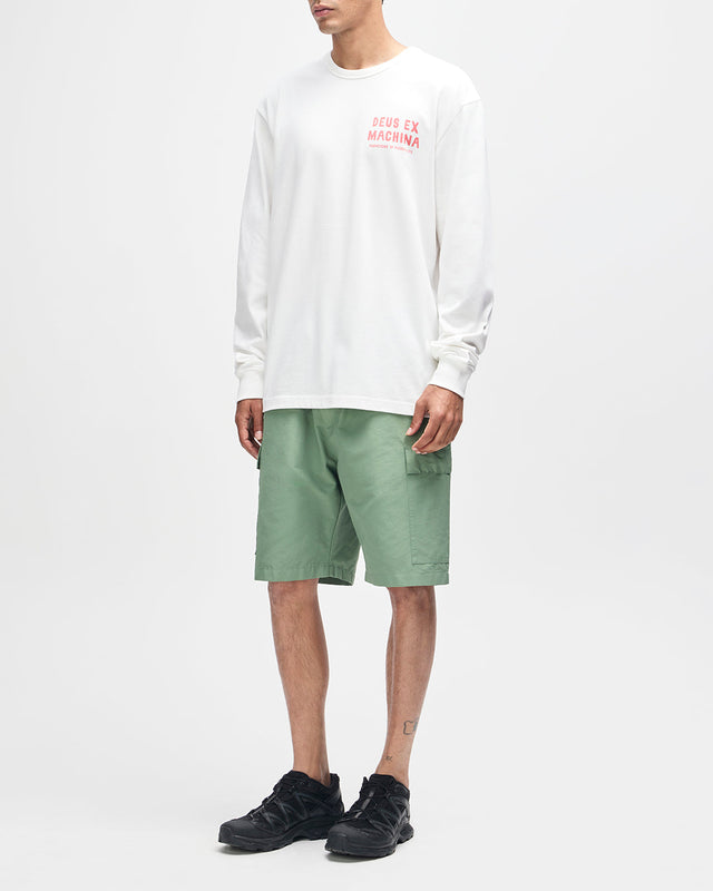 Kumbaya Long Sleeve Tee - Vintage White