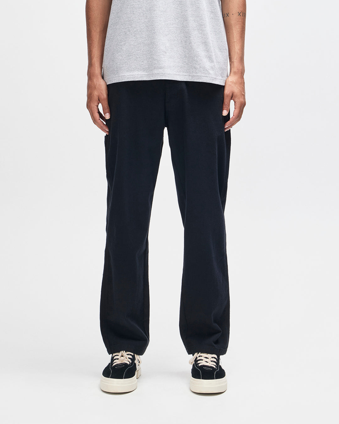 D261MPT101-BigFellaChambrayPant|Model