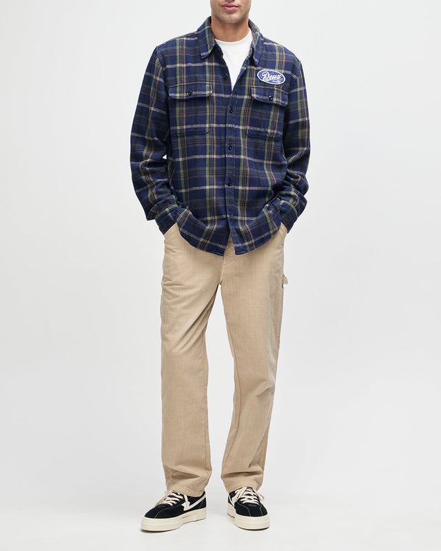 Vacay Check Shirt - Navy Check