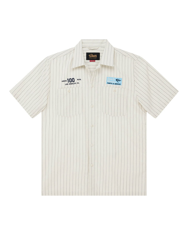 D261MSH312-Forecourt-Stripe-Shirt-Dirty|Flatlay