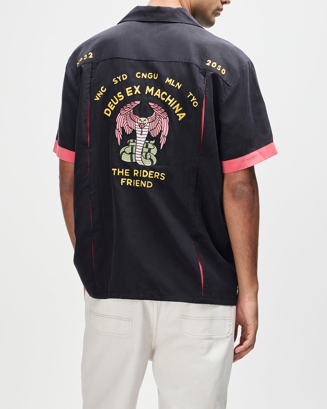D261MSH314-HissstericalBowlingShirt|Model