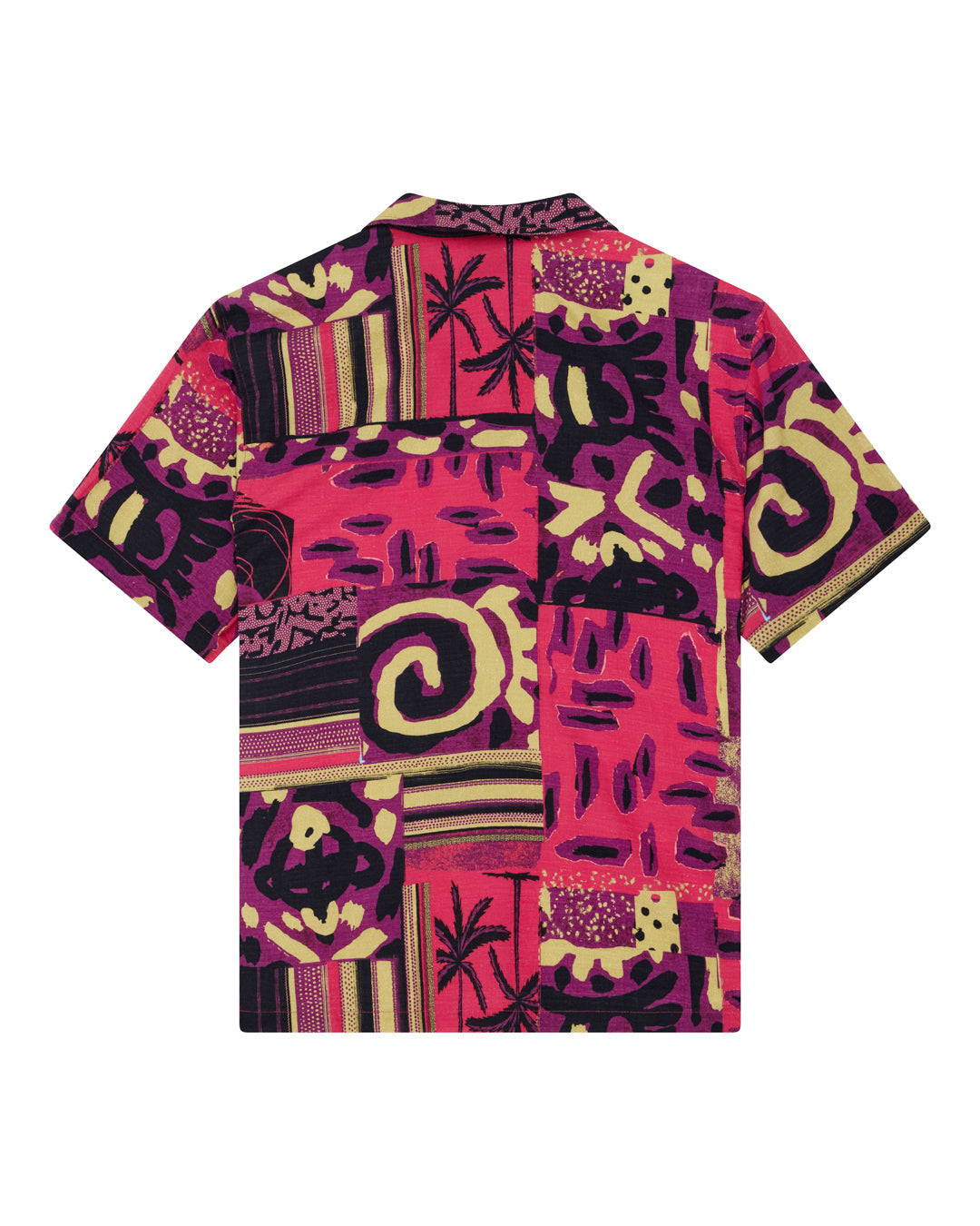 D261MSH525-FreamonShirt-MelonRed|Flatlay