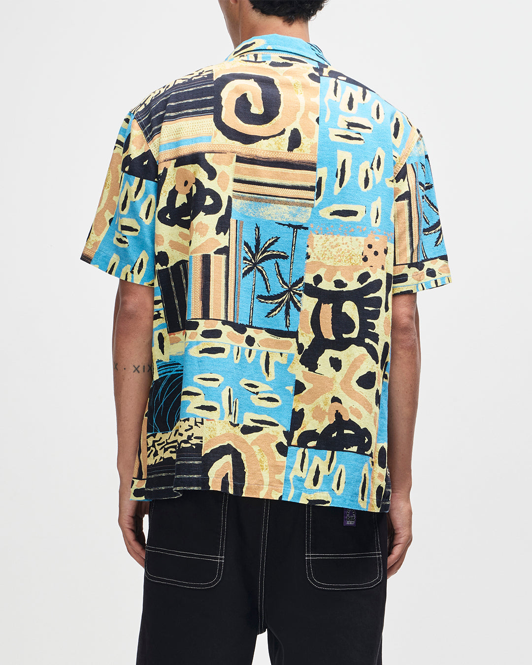 D261MSH525-FreamonShirt-Yellow|Model