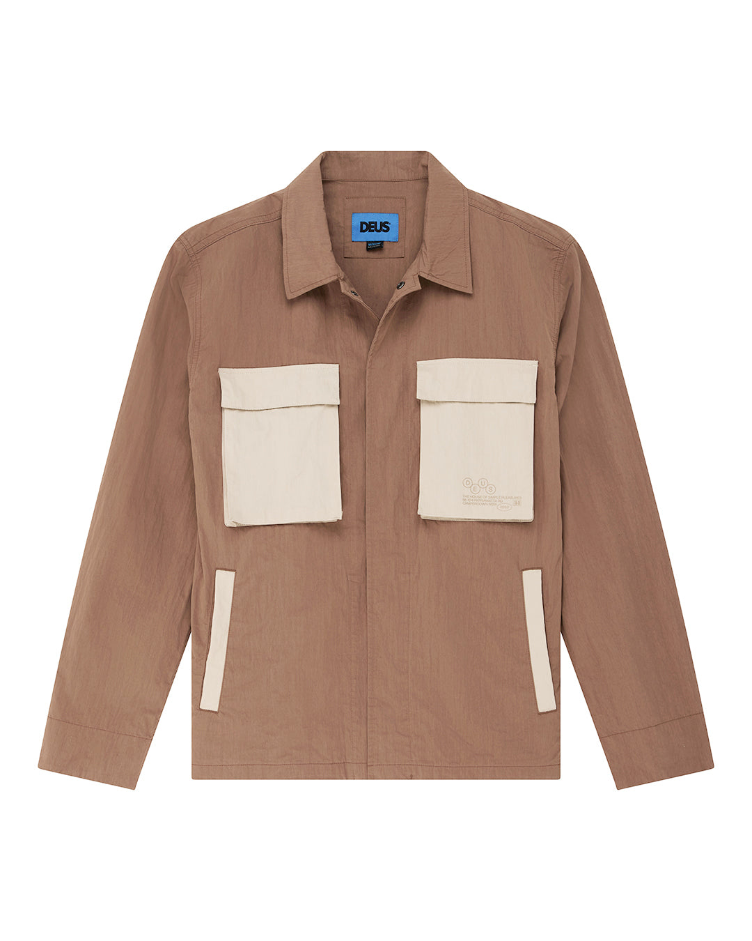 D261MSH564-TommySurfShirt-Camel|Flatlay