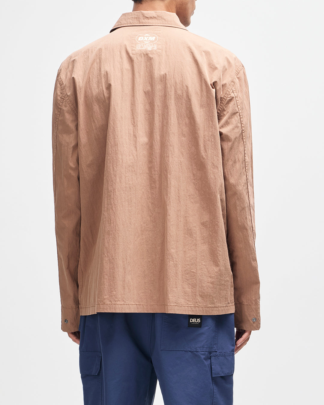 D261MSH564-TommySurfShirt-Camel|Model