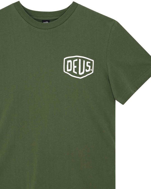 Venice Address Tee - Pine Green