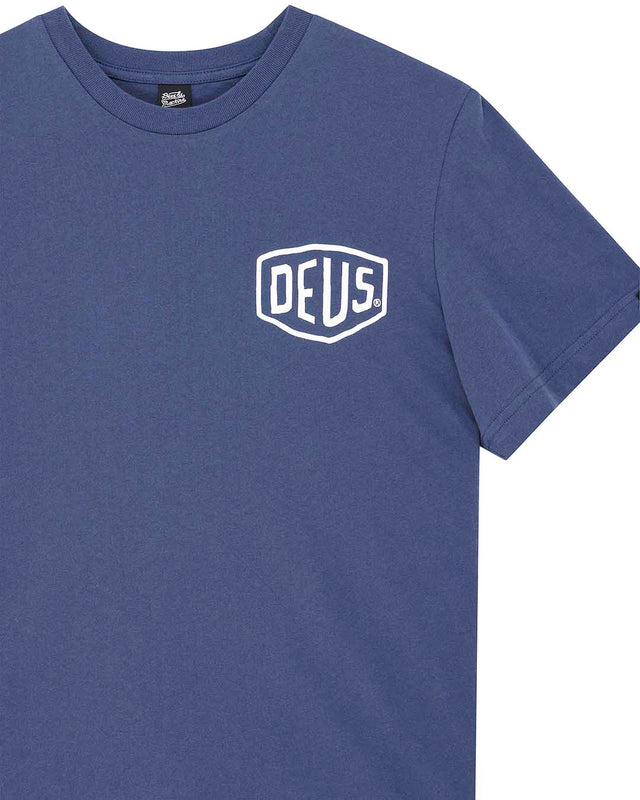 Harajuku Address Tee - Mechanic Blue