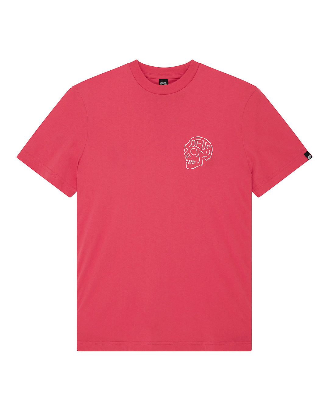 D261MTS128-VeniceSkullTee-Melon|Flatlay