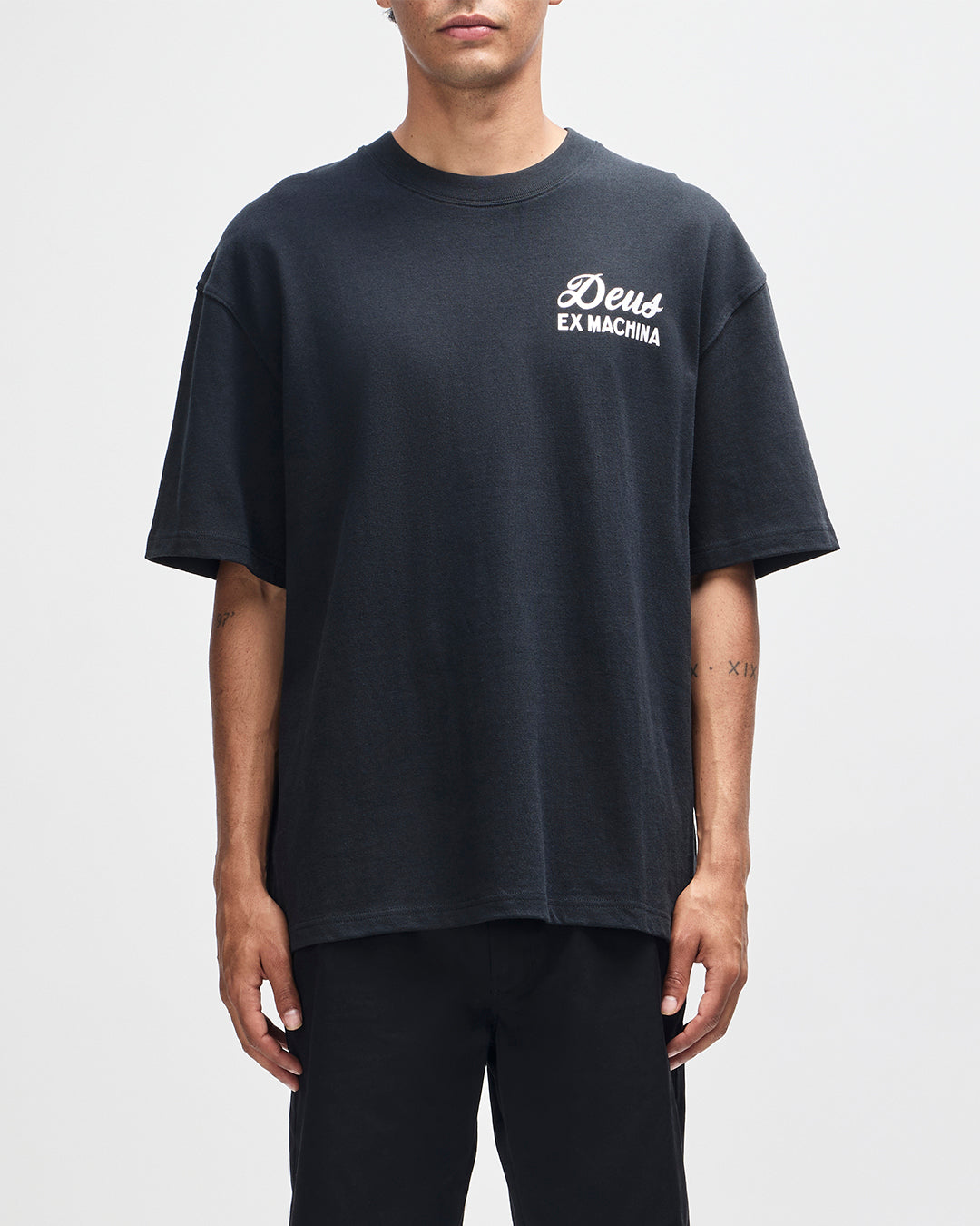 T-Shirts | Deus Ex Machina | Harajuku Sign Tee - Black – (UK) Deus